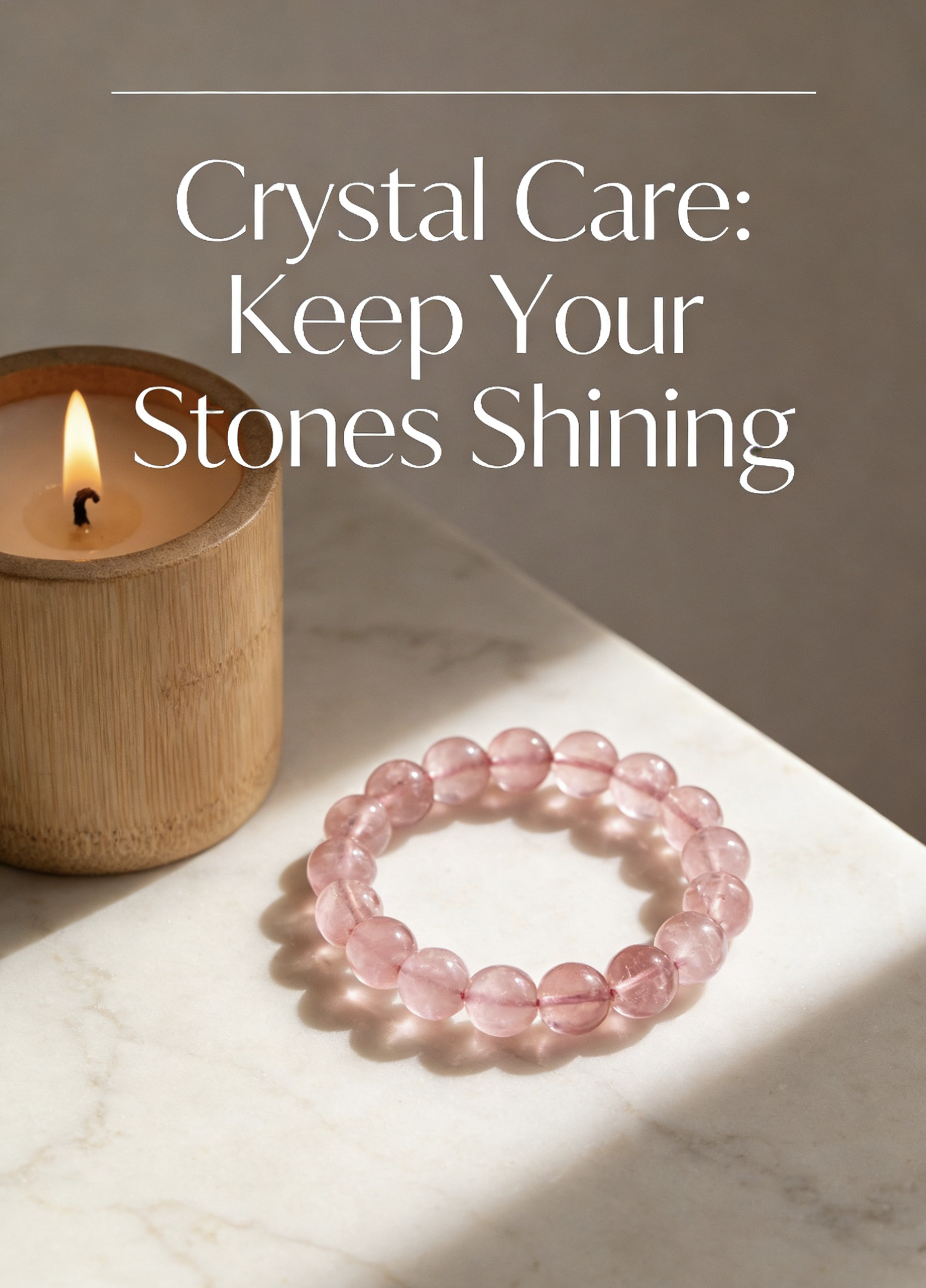 How to Care for Your Crystals: Keep Them Sparkling & Spiritually Alive