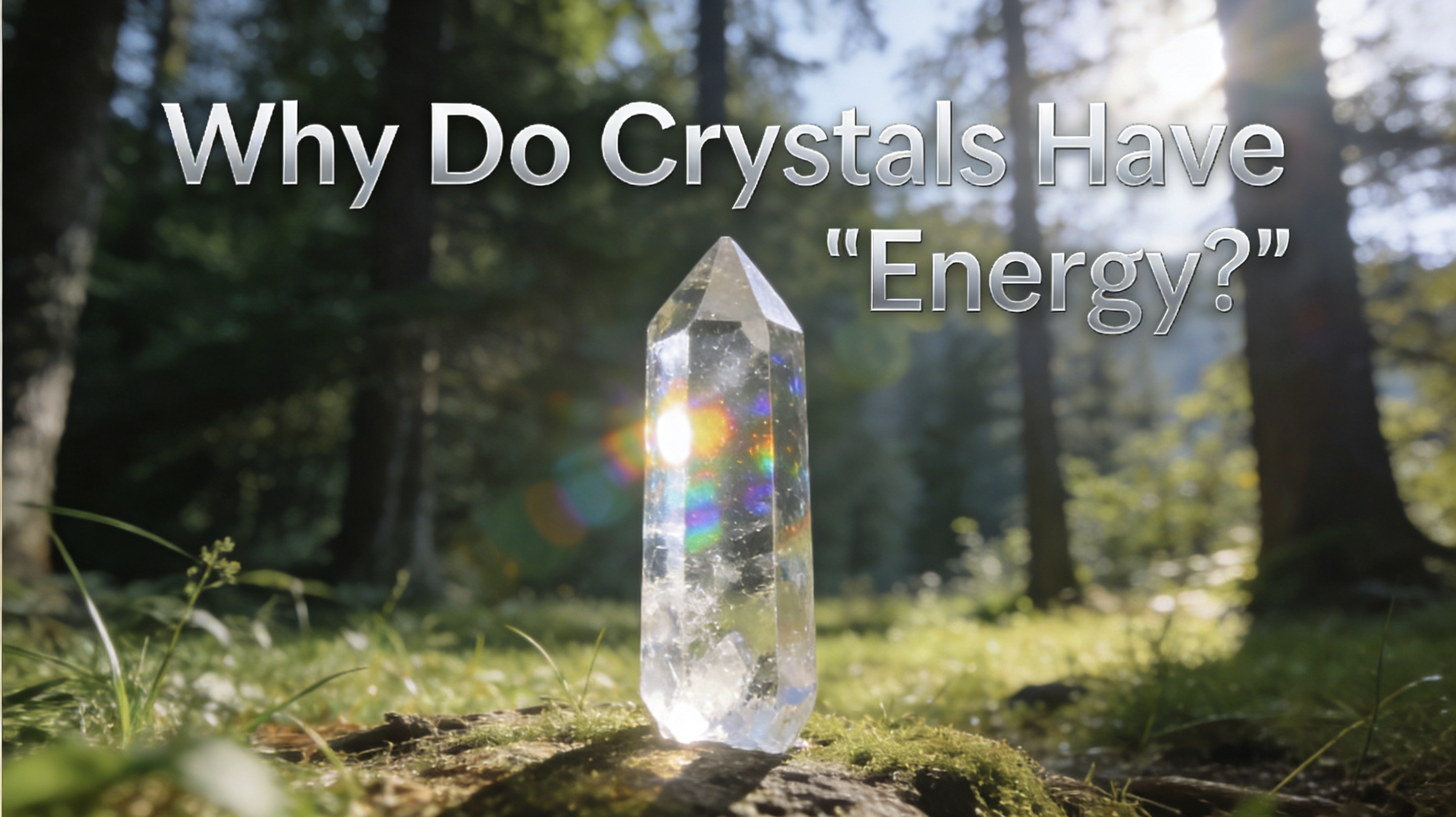 Why Do Crystals Have "Energy"? Uncovering Their Ancient Earthly Origins