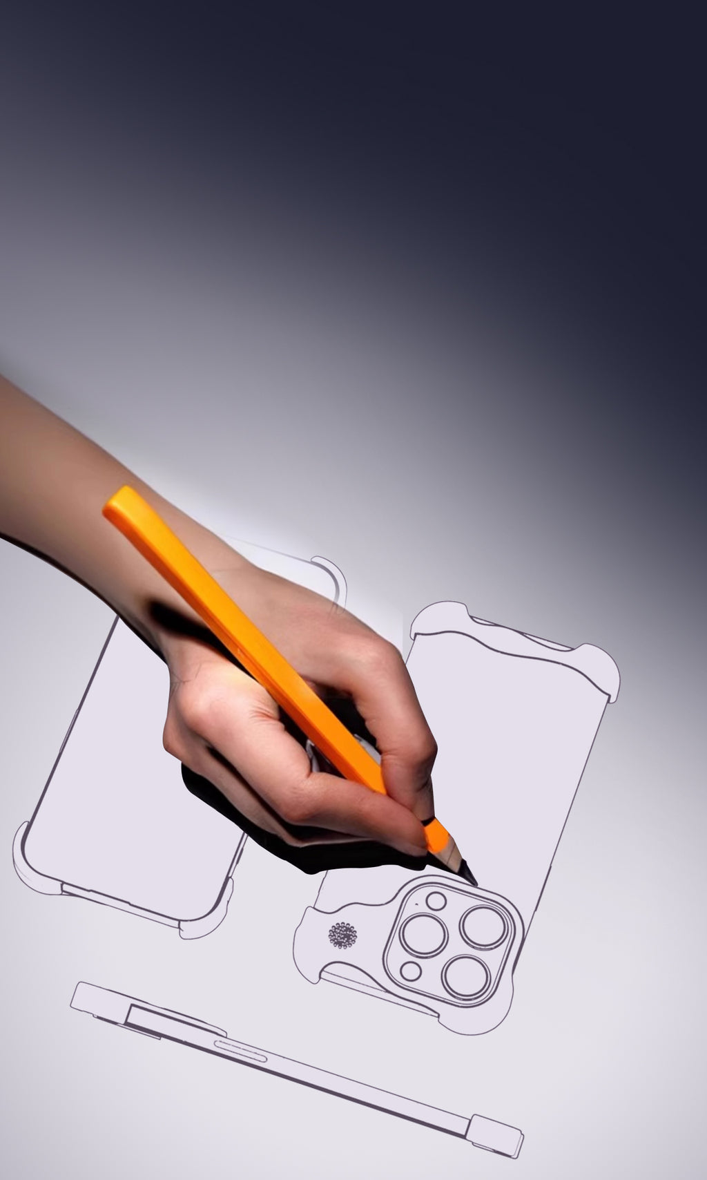 Unique Design Aromatherapy Case with Ring Stand - Shockproof Protection For iPhone