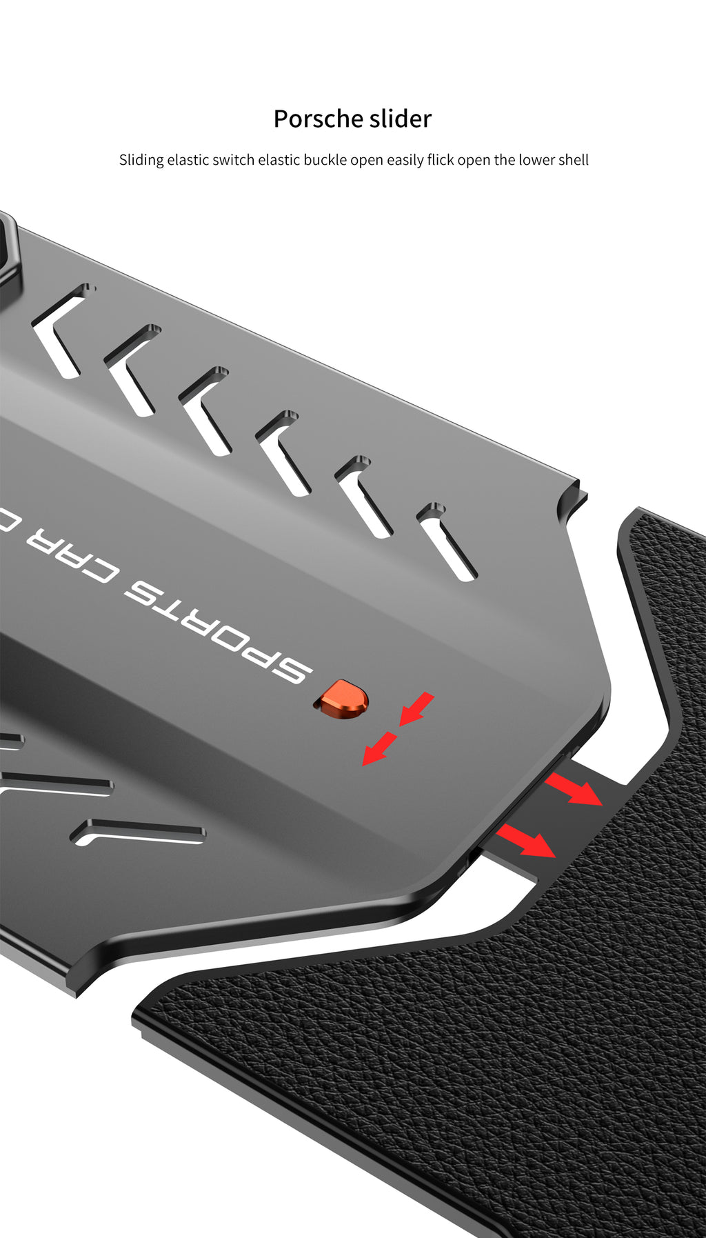 Sports Car Design Shockproof Case with Ring Stand - Premium Protection For iPhone