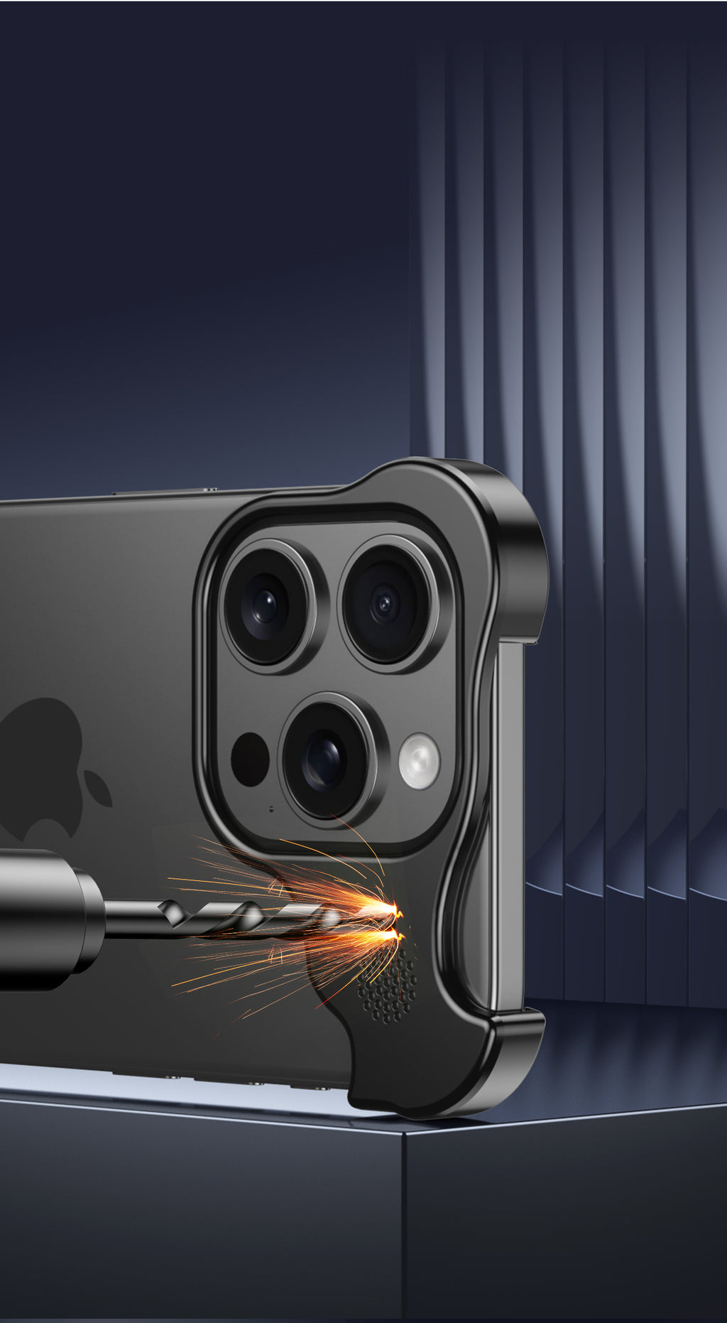 Unique Design Aromatherapy Case with Ring Stand - Shockproof Protection For iPhone