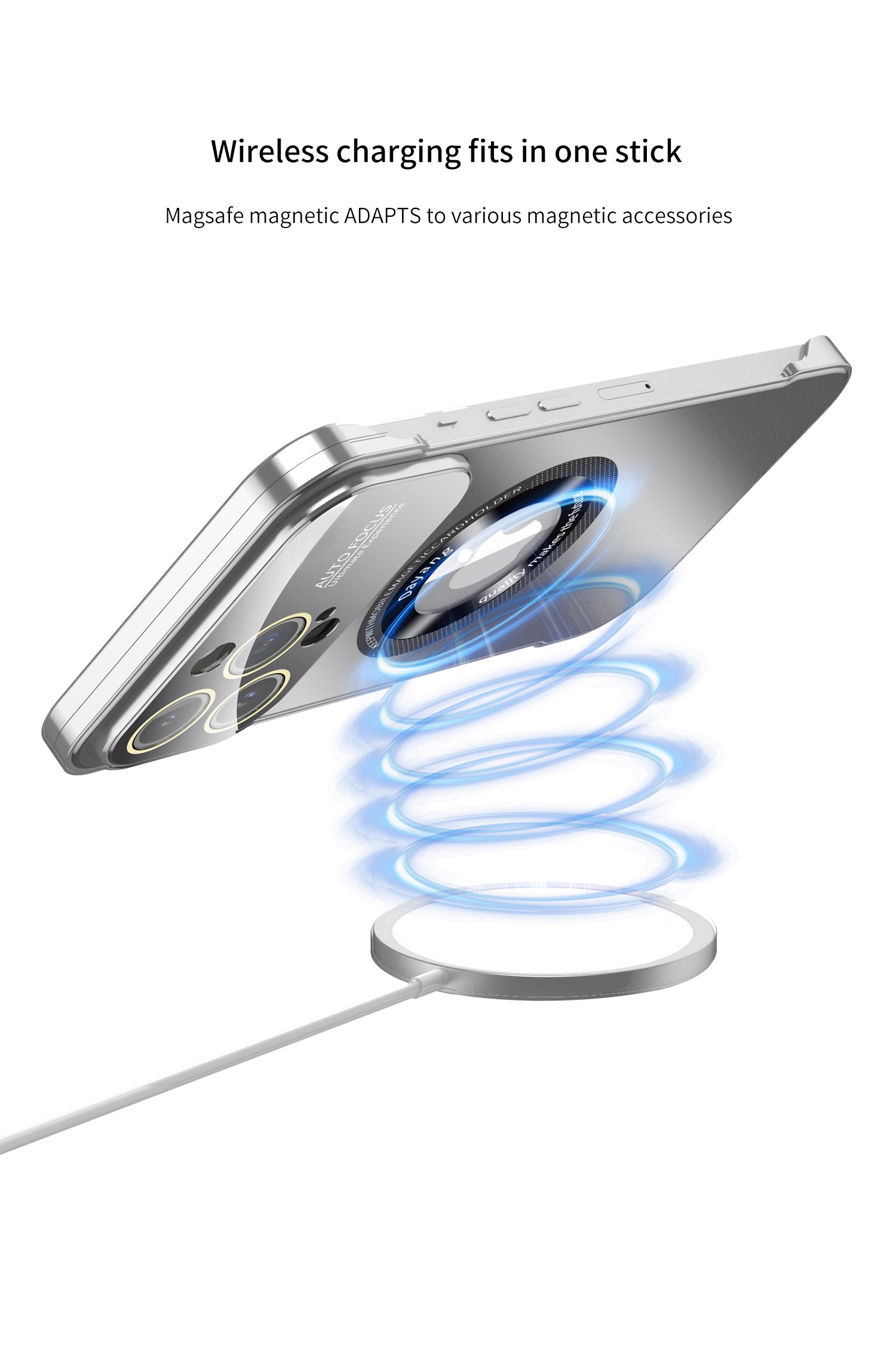 Magnetic Aromatherapy Case with Ring Stand - Shockproof Protection For iPhone