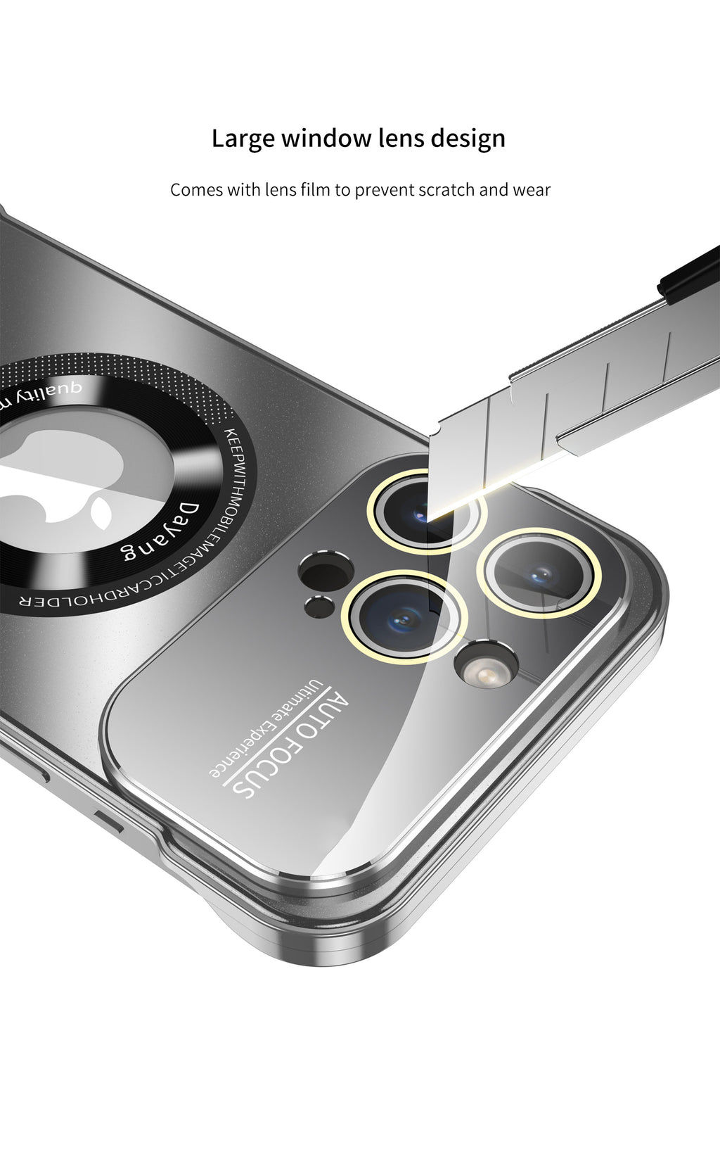 Magnetic Aromatherapy Case with Ring Stand - Shockproof Protection For iPhone