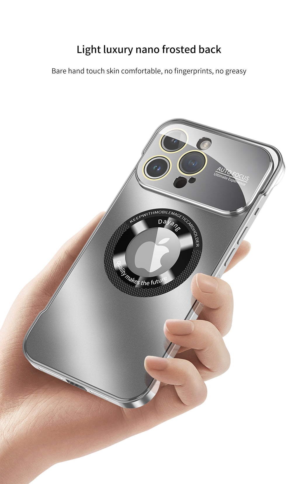 Magnetic Aromatherapy Case with Ring Stand - Shockproof Protection For iPhone