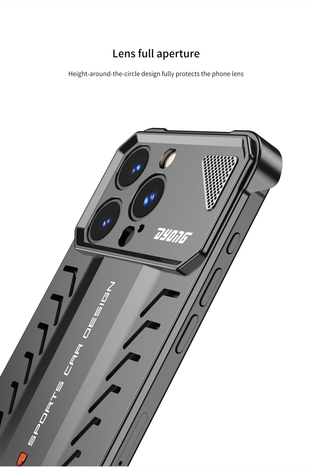 Sports Car Design Shockproof Case with Ring Stand - Premium Protection For iPhone