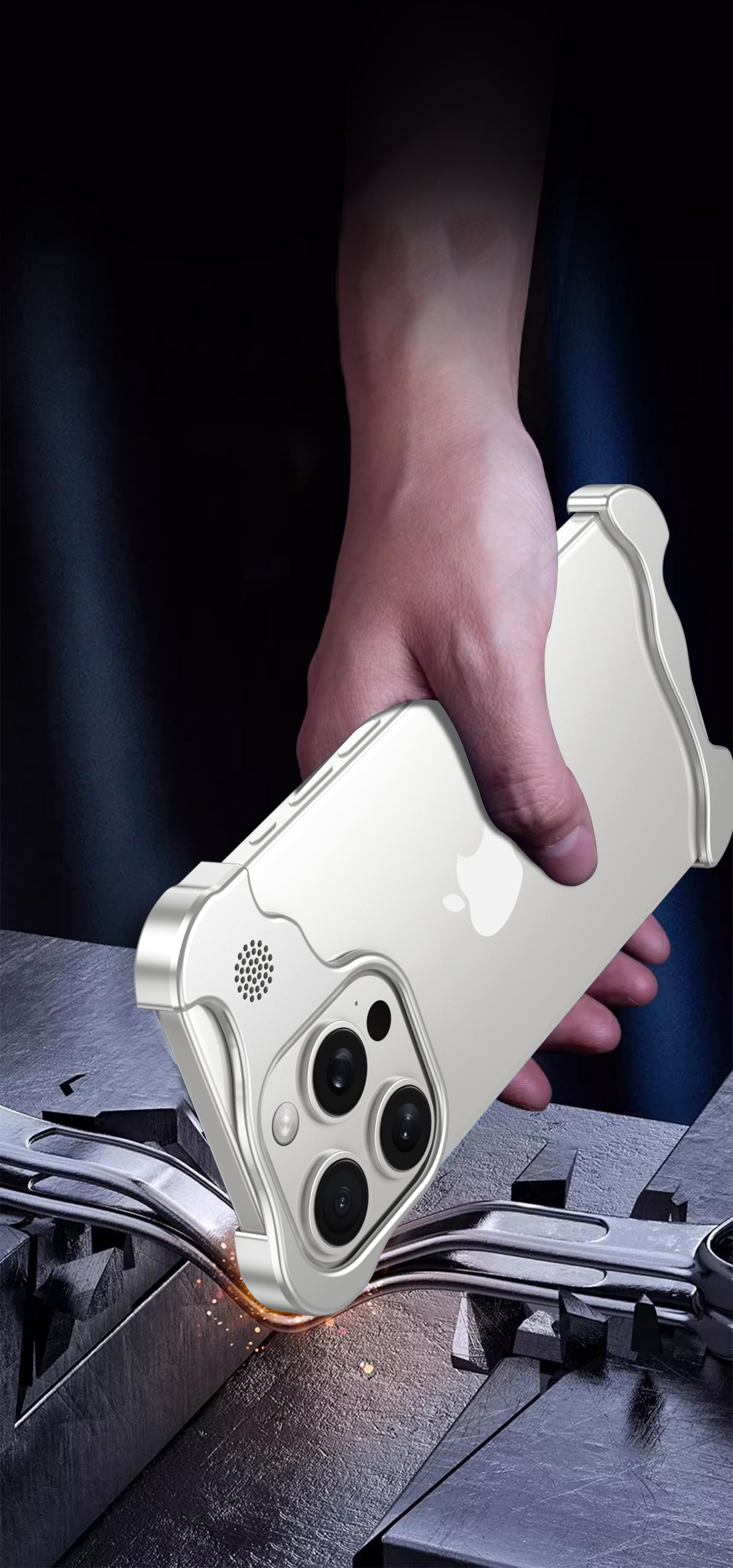 Unique Design Aromatherapy Case with Ring Stand - Shockproof Protection For iPhone