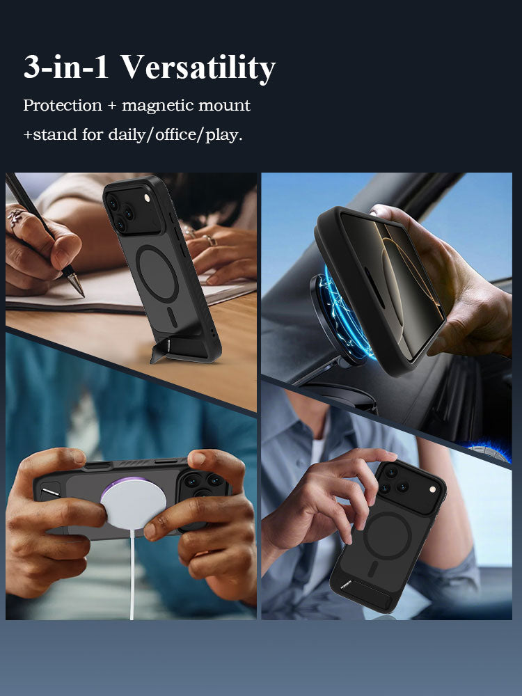 LEREACH Le-Chic Series Magnetic (With Bracket)For iPhone