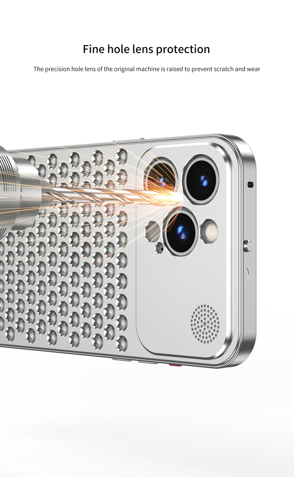 Heat Dissipation Aromatherapy Case with Ring Stand - Shockproof Protection For iPhone