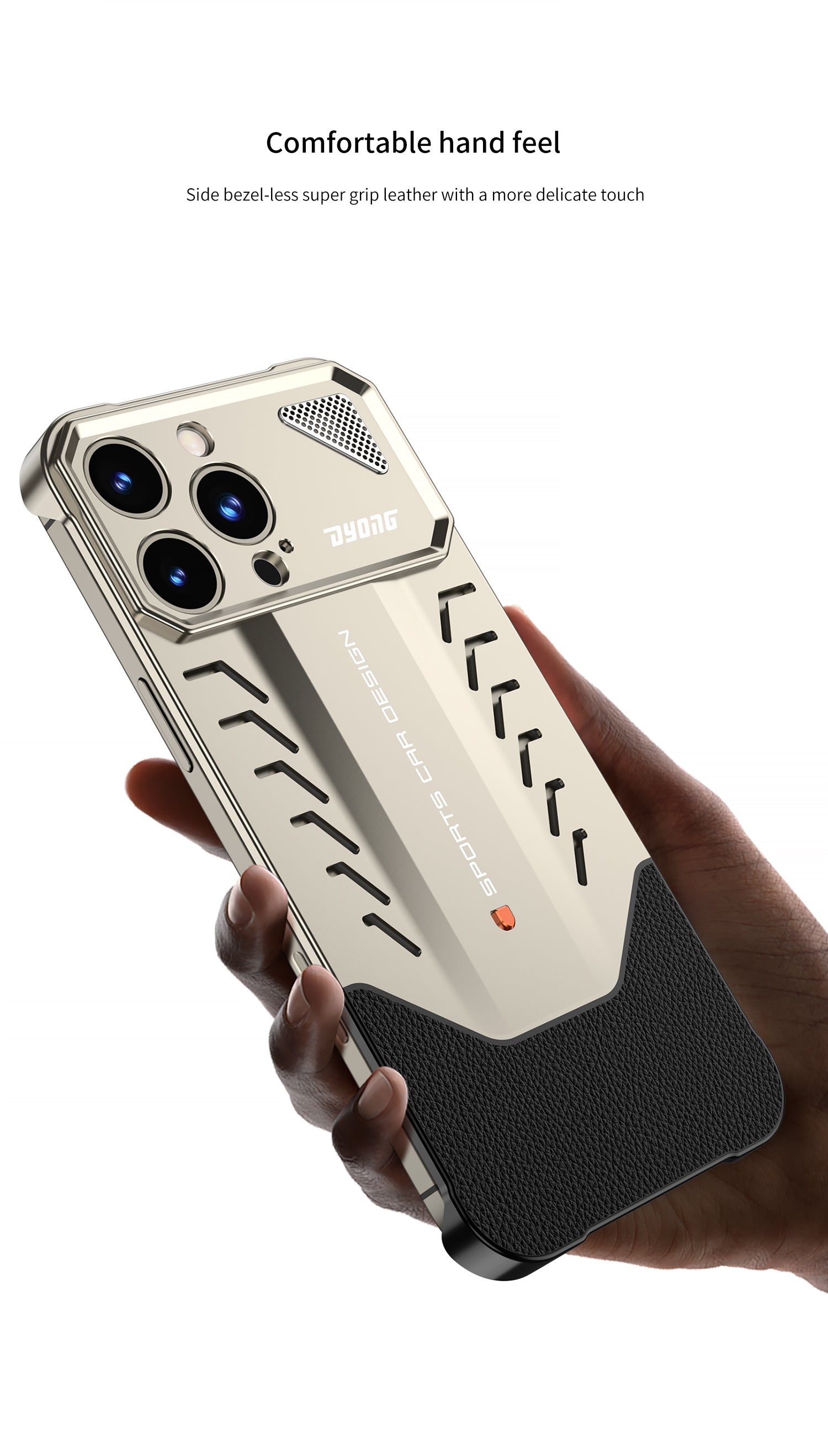 Sports Car Design Shockproof Case with Ring Stand - Premium Protection For iPhone