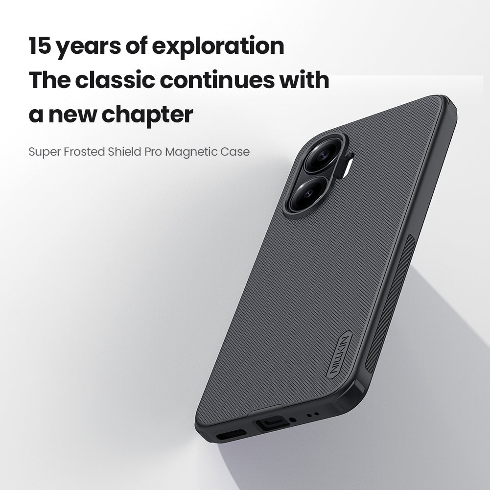 Nillkin Xiaomi Poco F7 Super Frosted Shield Pro Magnetic Case（With magnetic suction function only）For Xiaomi