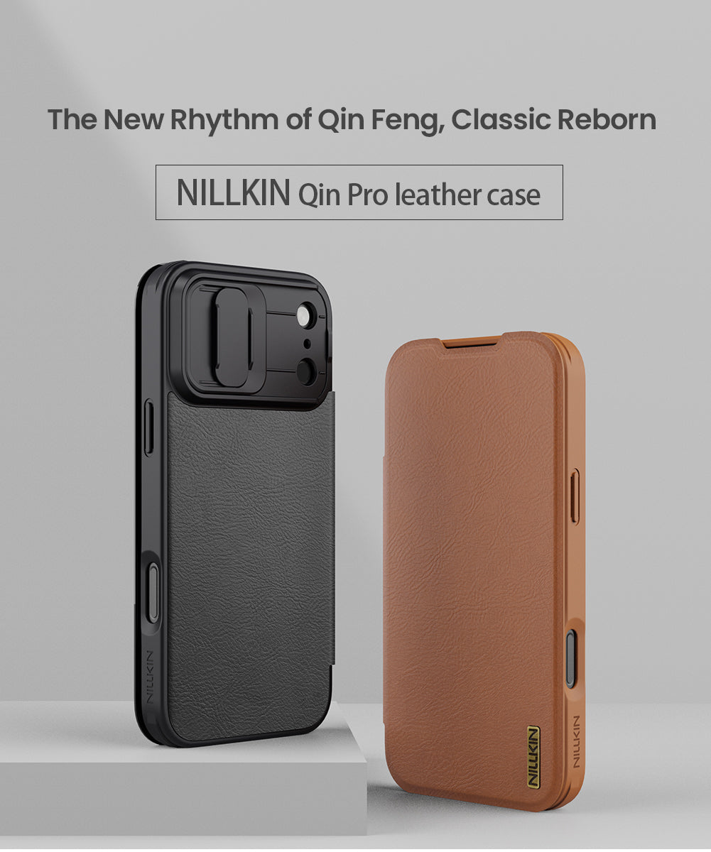 Nillkin Apple iPhone 17 Pro Max Qin Pro leather case For iPhone