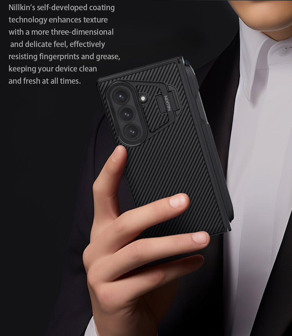 Nillkin Samsung Galaxy Z Fold 7 CamShield Prop Magnetic Case Transparent Lens Guard Version (S Pen version) For Samsung