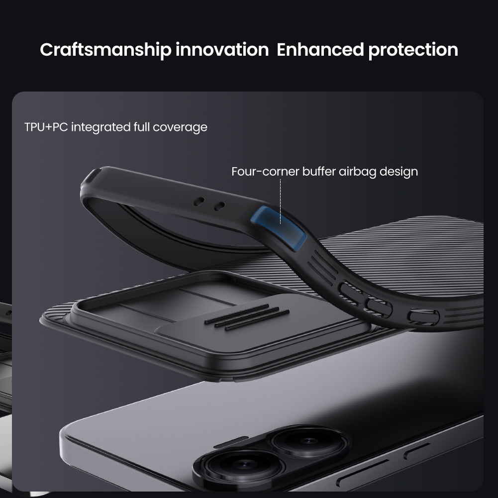 Nillkin Xiaomi Poco F7 CamShield Pro Magnetic Case（With magnetic suction function only）For Xiaomi