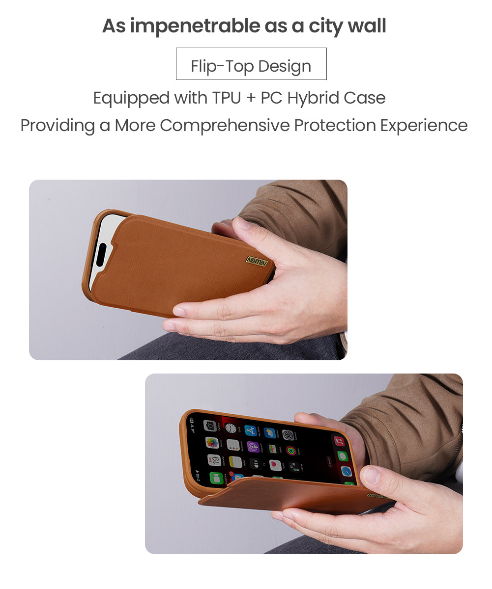 Nillkin Apple iPhone 17 Pro Max Qin Pro leather case For iPhone