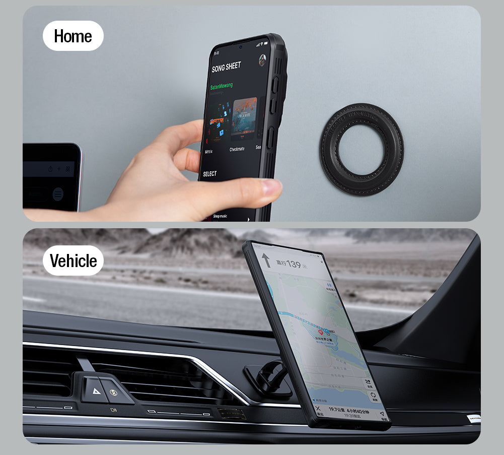 Nillkin Samsung Galaxy S24 CamShield Prop Magnetic Case For Samsung