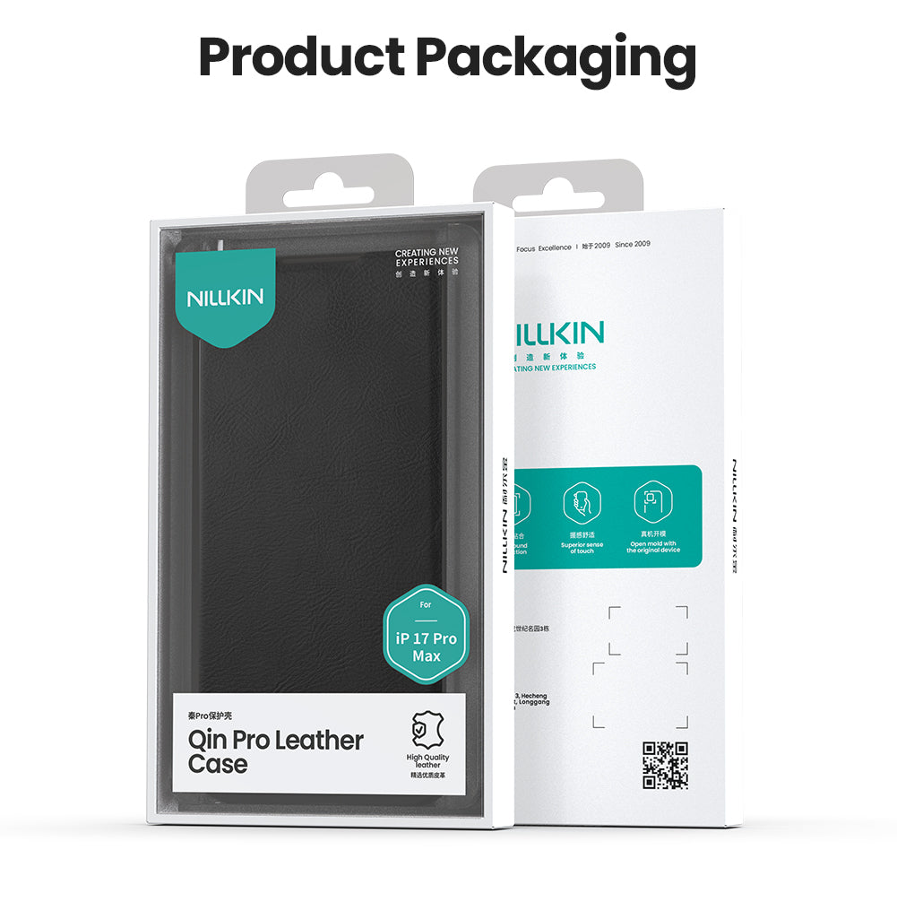 Nillkin Apple iPhone 17 Pro Max Qin Pro leather case For iPhone