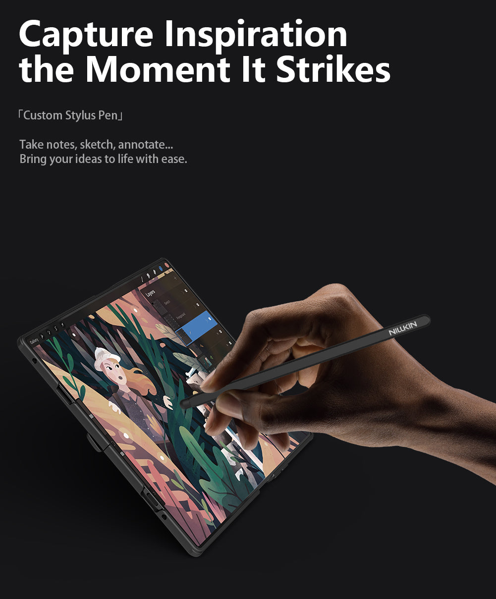 Nillkin Samsung Galaxy Z Fold 7 CamShield Prop Case Transparent Lens Guard Version (S Pen version) For Samsung