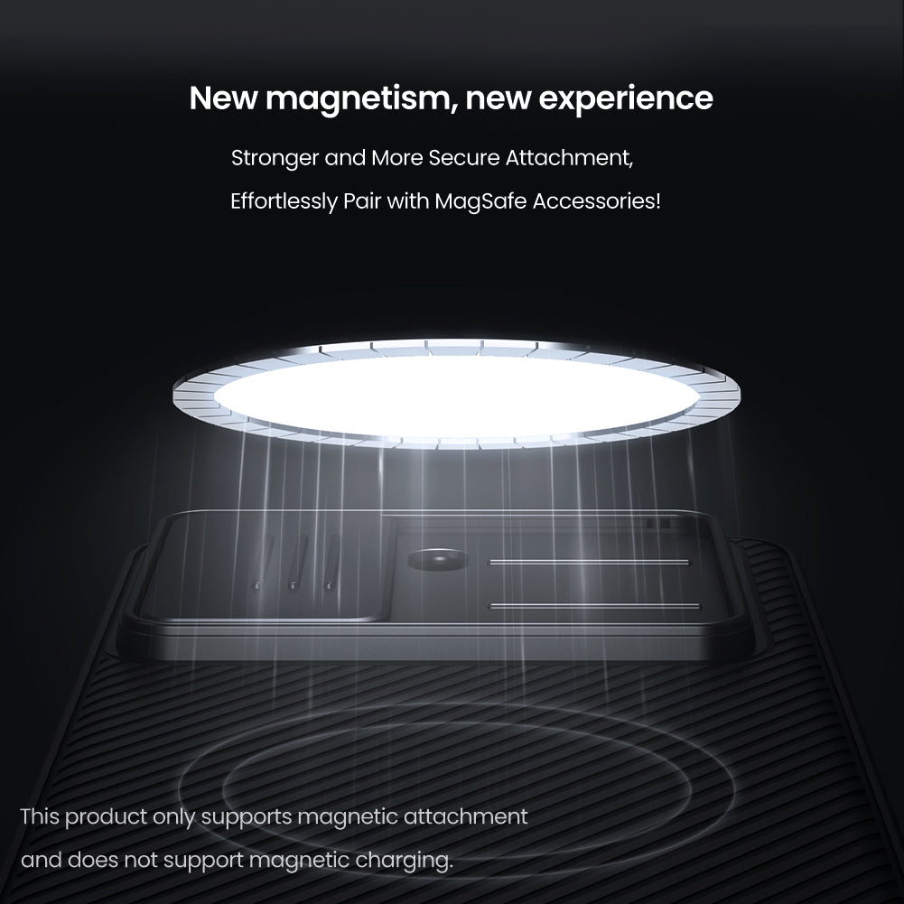 Nillkin Xiaomi Redmi Turbo 4 CamShield Pro Magnetic Case （With magnetic suction function only）For Xiaomi