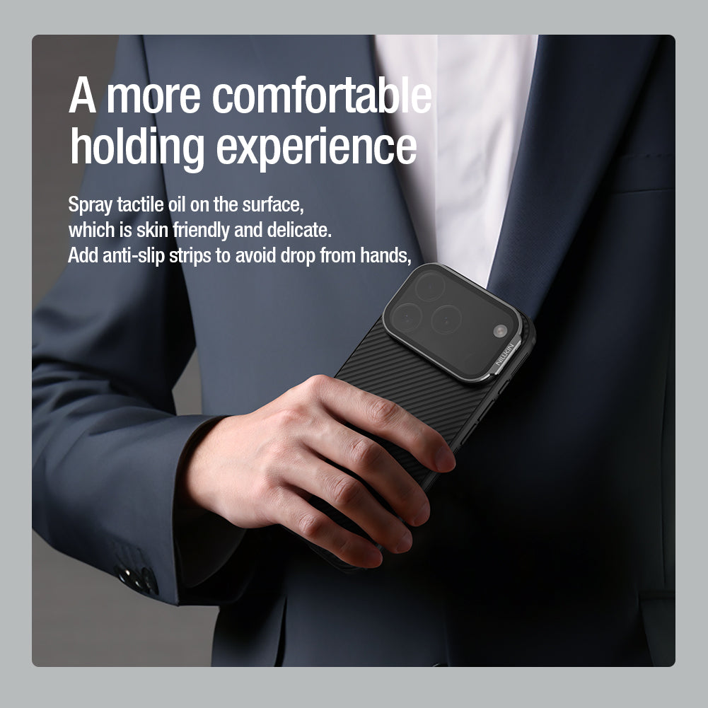 Nillkin Apple Phone 17 Pro CamShield Prop Magnetic Case Transparent Lens Guard Version (Clear Version) For iPhone