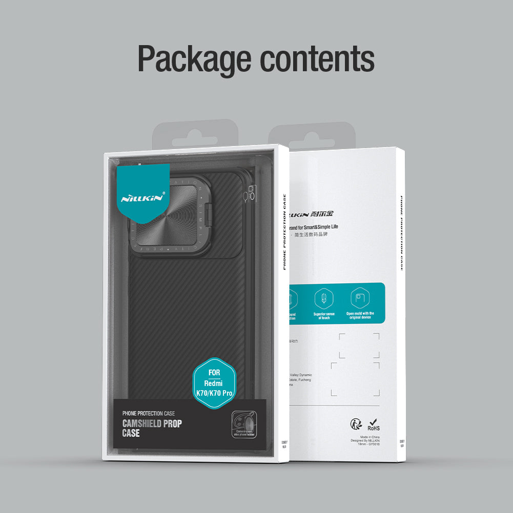 Nillkin Xiaomi Redmi K70/K70 Pro CamShield Prop Case For Xiaomi
