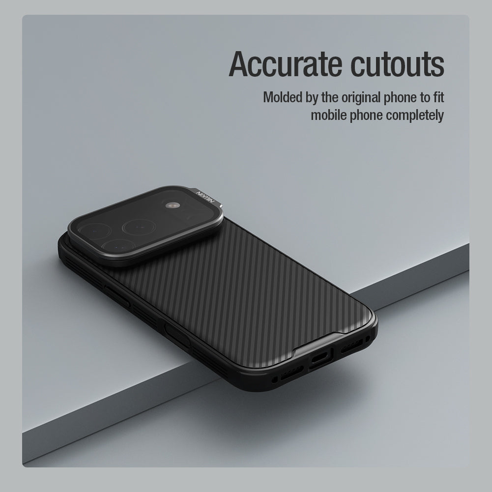 Nillkin Apple Phone 17 Pro CamShield Prop Magnetic Case Transparent Lens Guard Version (Clear Version) For iPhone