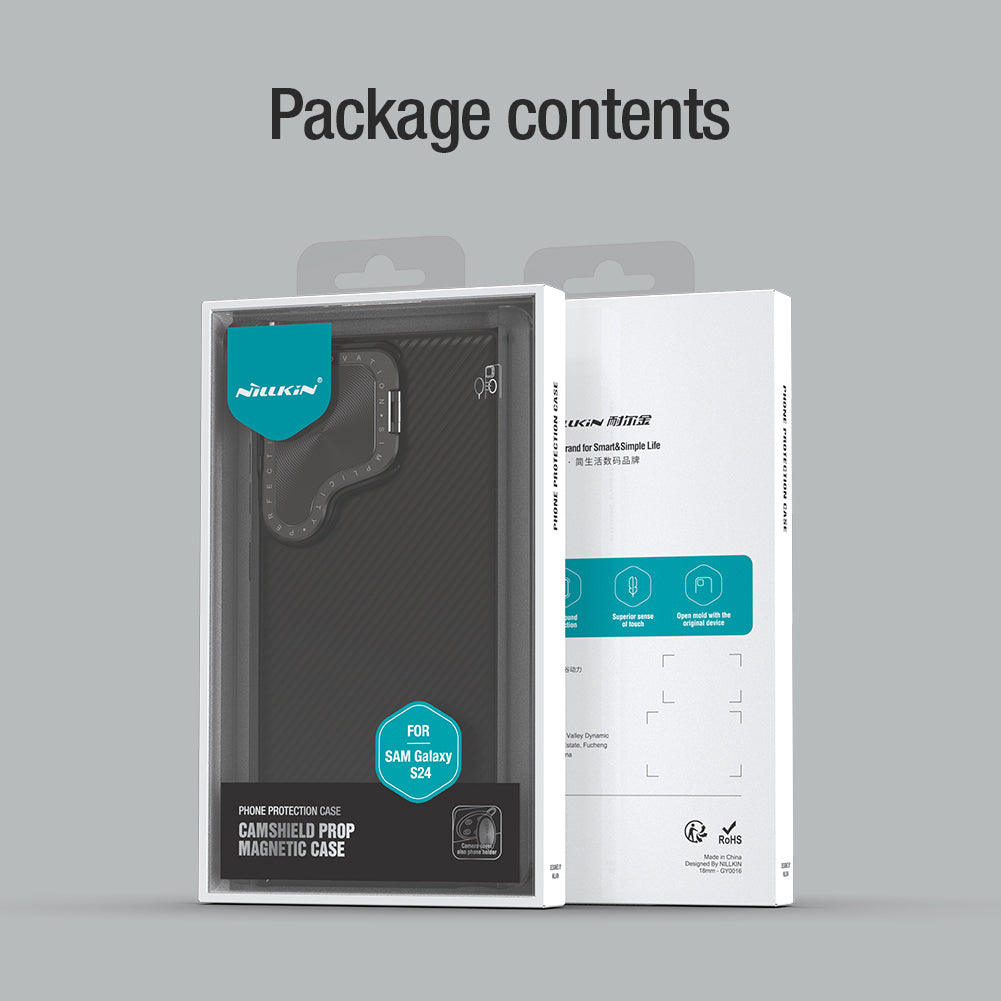 Nillkin Samsung Galaxy S24 CamShield Prop Magnetic Case For Samsung