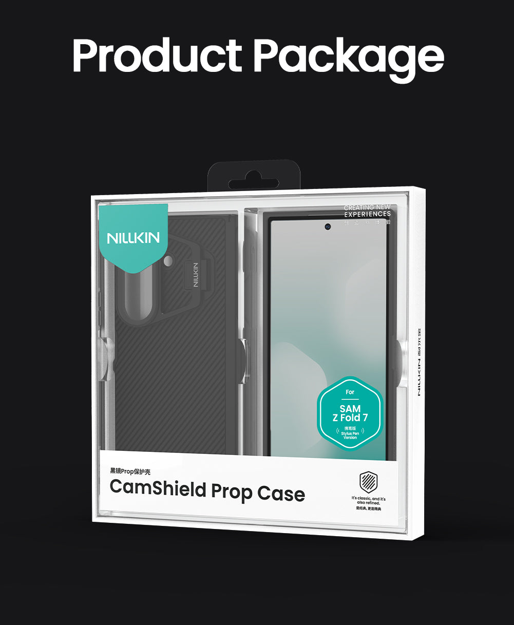 Nillkin Samsung Galaxy Z Fold 7 CamShield Prop Case Transparent Lens Guard Version (S Pen version) For Samsung