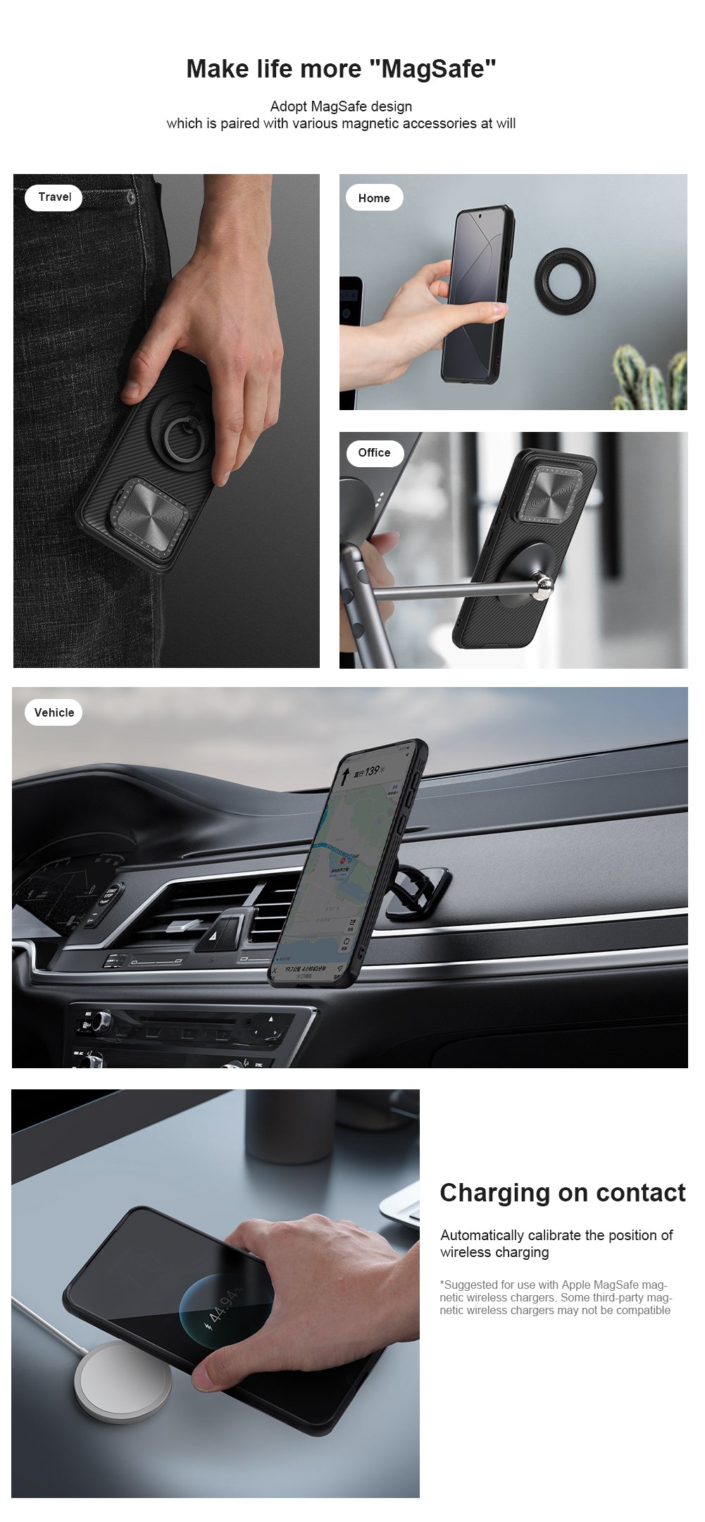 Nillkin Xiaomi 14 CamShield Prop Magnetic Case For Xiaomi