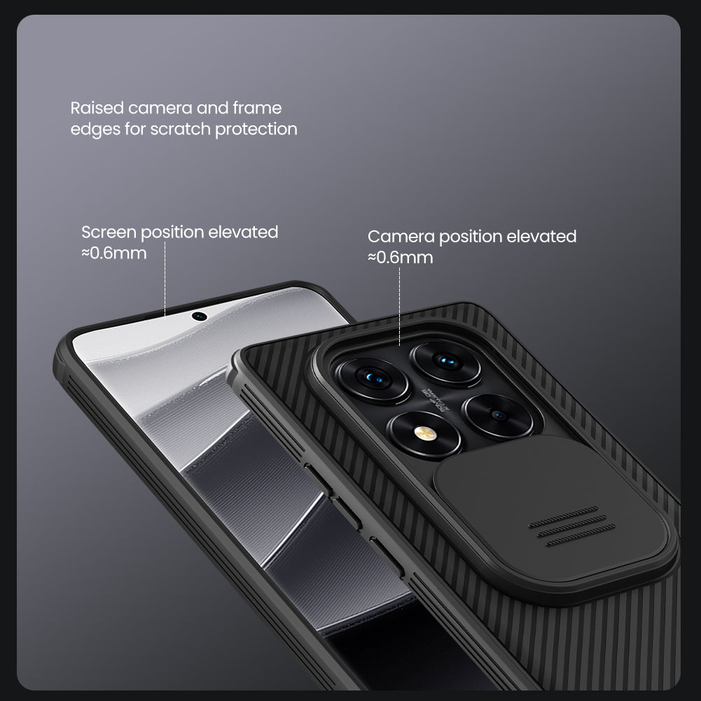 Nillkin Xiaomi Redmi Note 14 Pro/Xiaomi Poco X7 5G CamShield Pro Case For Xiaomi