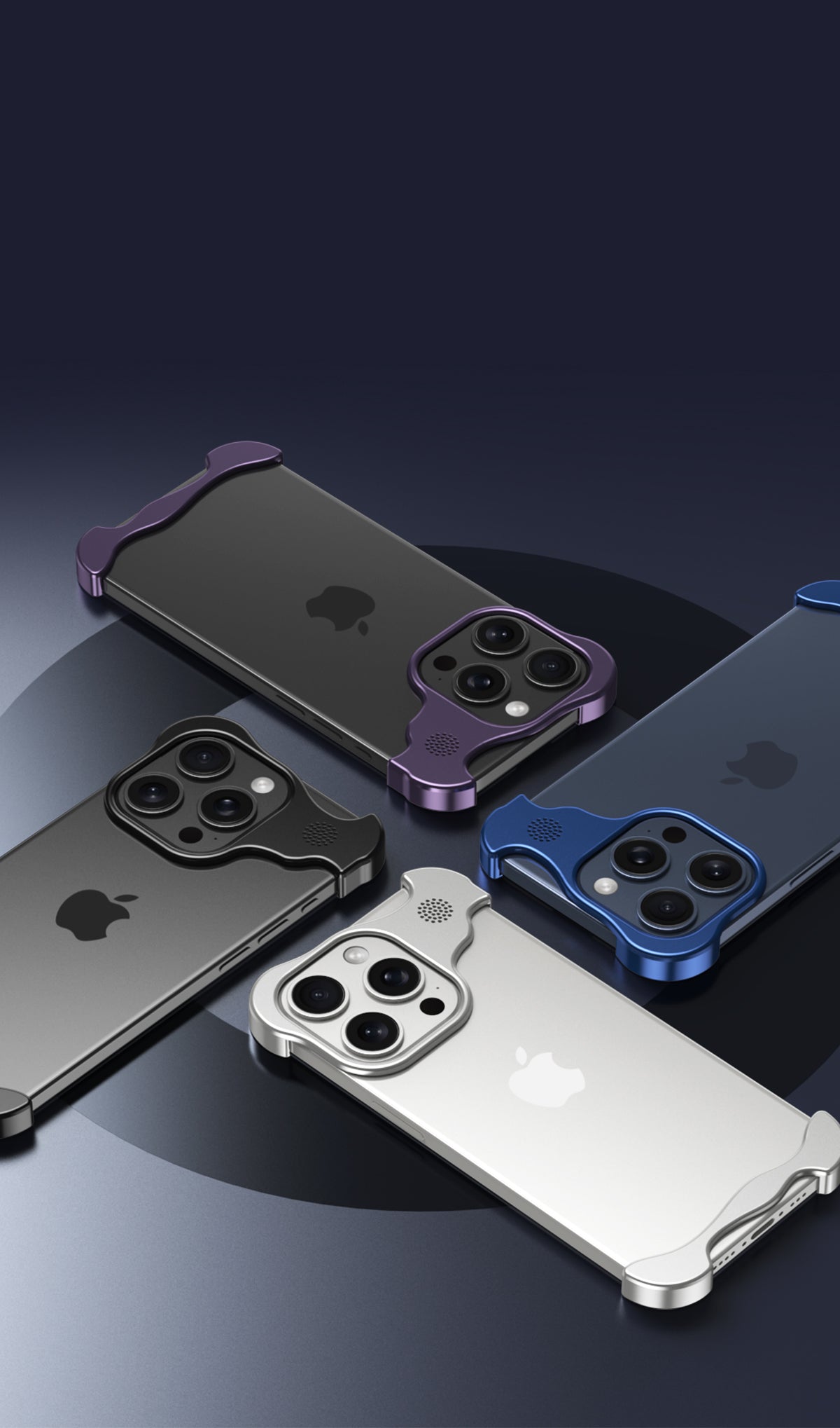 Unique Design Aromatherapy Case with Ring Stand - Shockproof Protection For iPhone