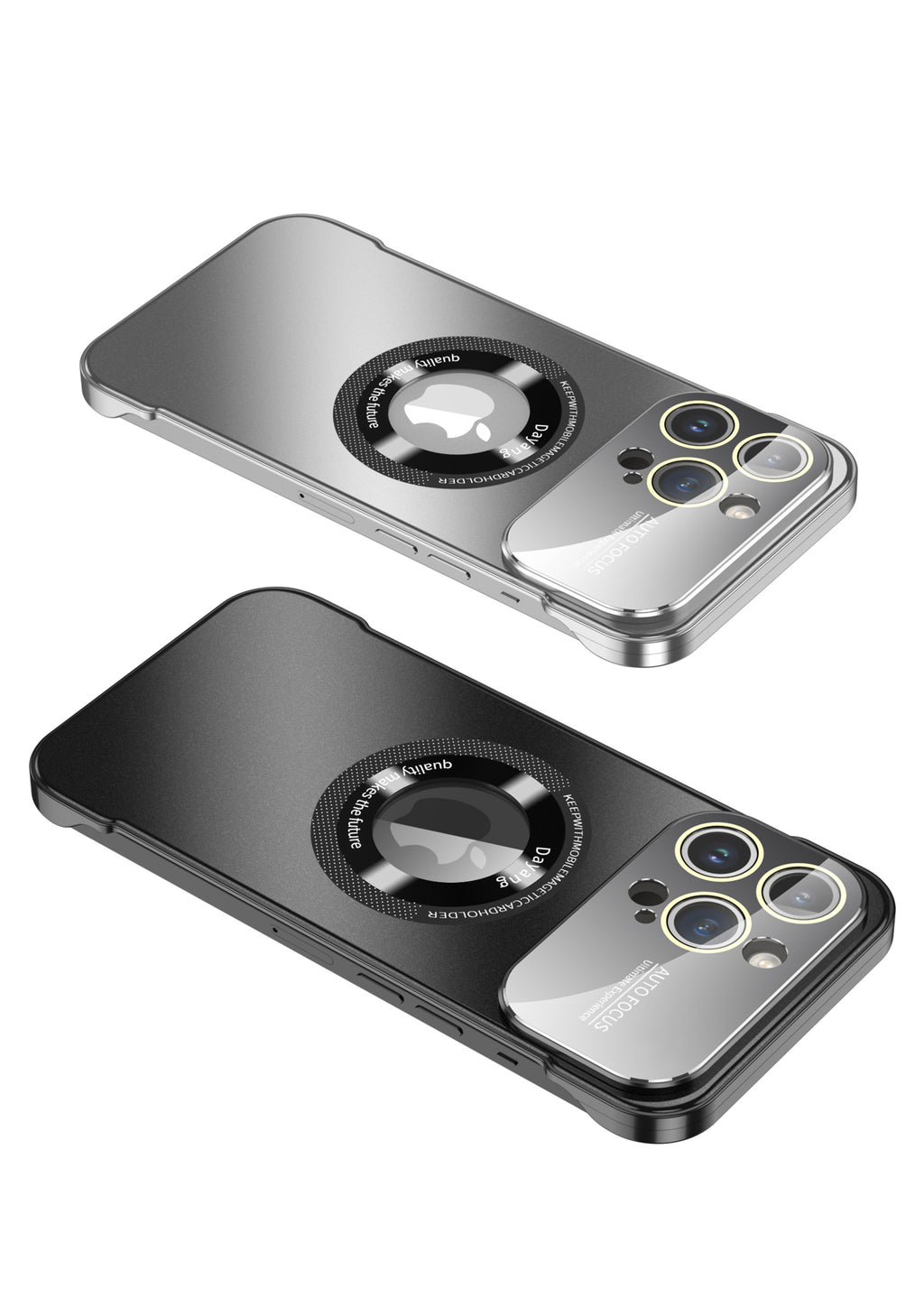 Magnetic Aromatherapy Case with Ring Stand - Shockproof Protection For iPhone