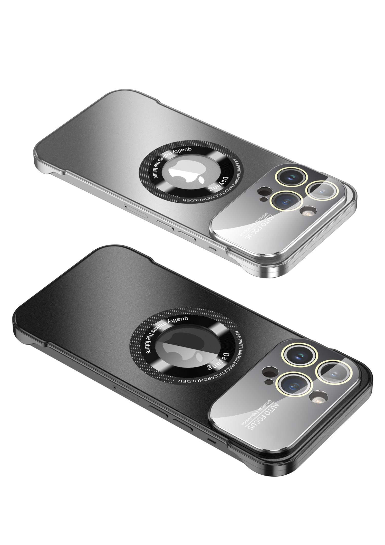 Magnetic Aromatherapy Case with Ring Stand - Shockproof Protection For iPhone