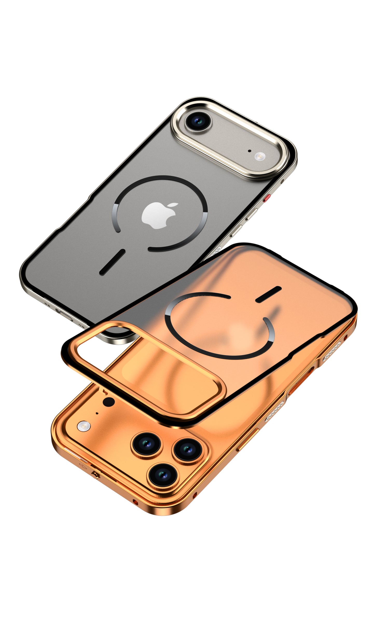 Single-sided Elastic Metal Shell - iPhone MagSafe Case For iPhone