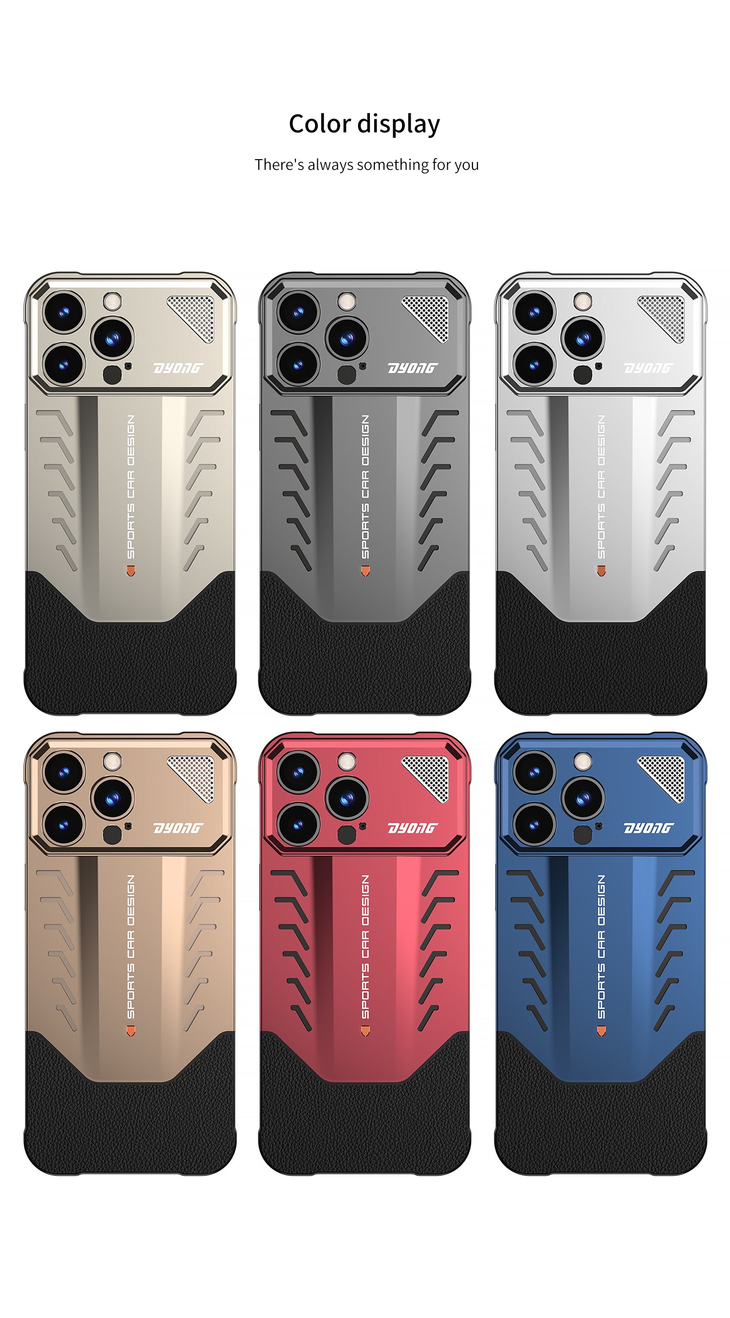 Sports Car Design Shockproof Case with Ring Stand - Premium Protection For iPhone