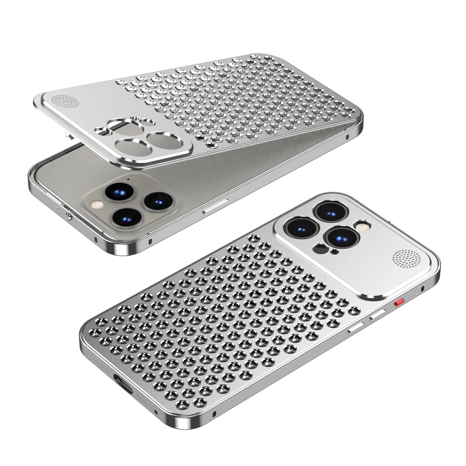 Heat Dissipation Aromatherapy Case with Ring Stand - Shockproof Protection For iPhone