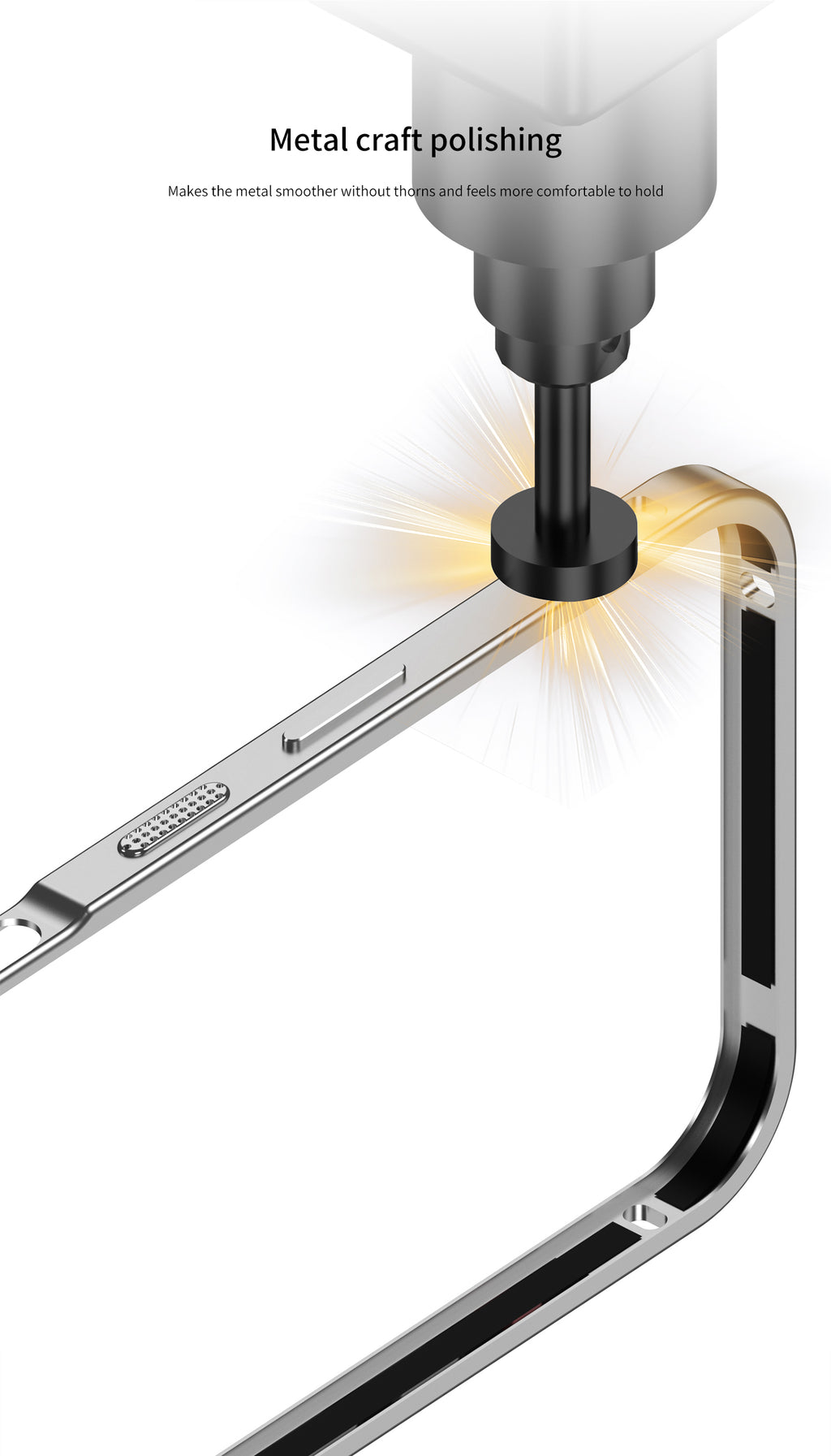 Modular Cooling Frame Case with Detachable Design - Premium Protection For iPhone