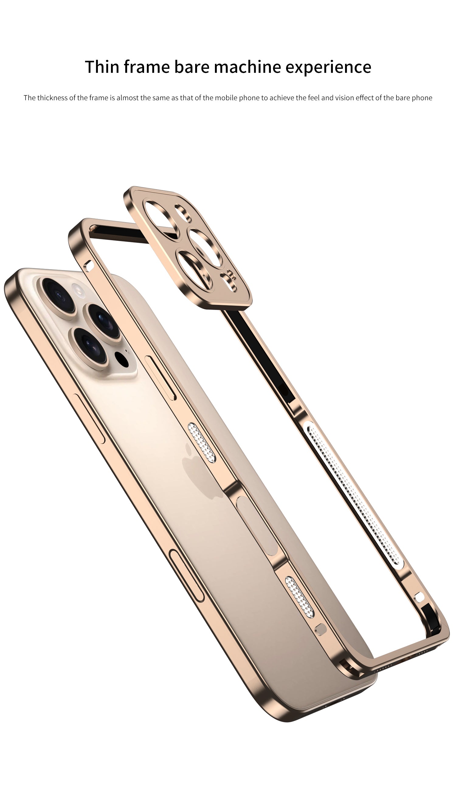 Modular Cooling Frame Case with Detachable Design - Premium Protection For iPhone