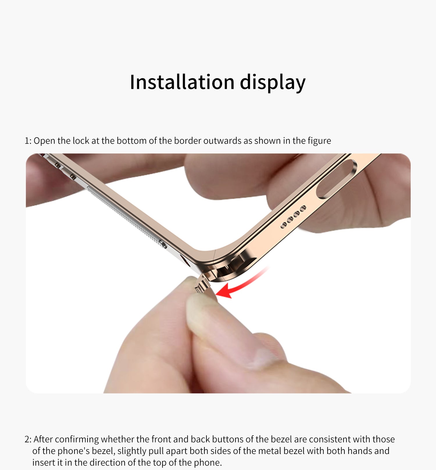 Modular Cooling Frame Case with Detachable Design - Premium Protection For iPhone