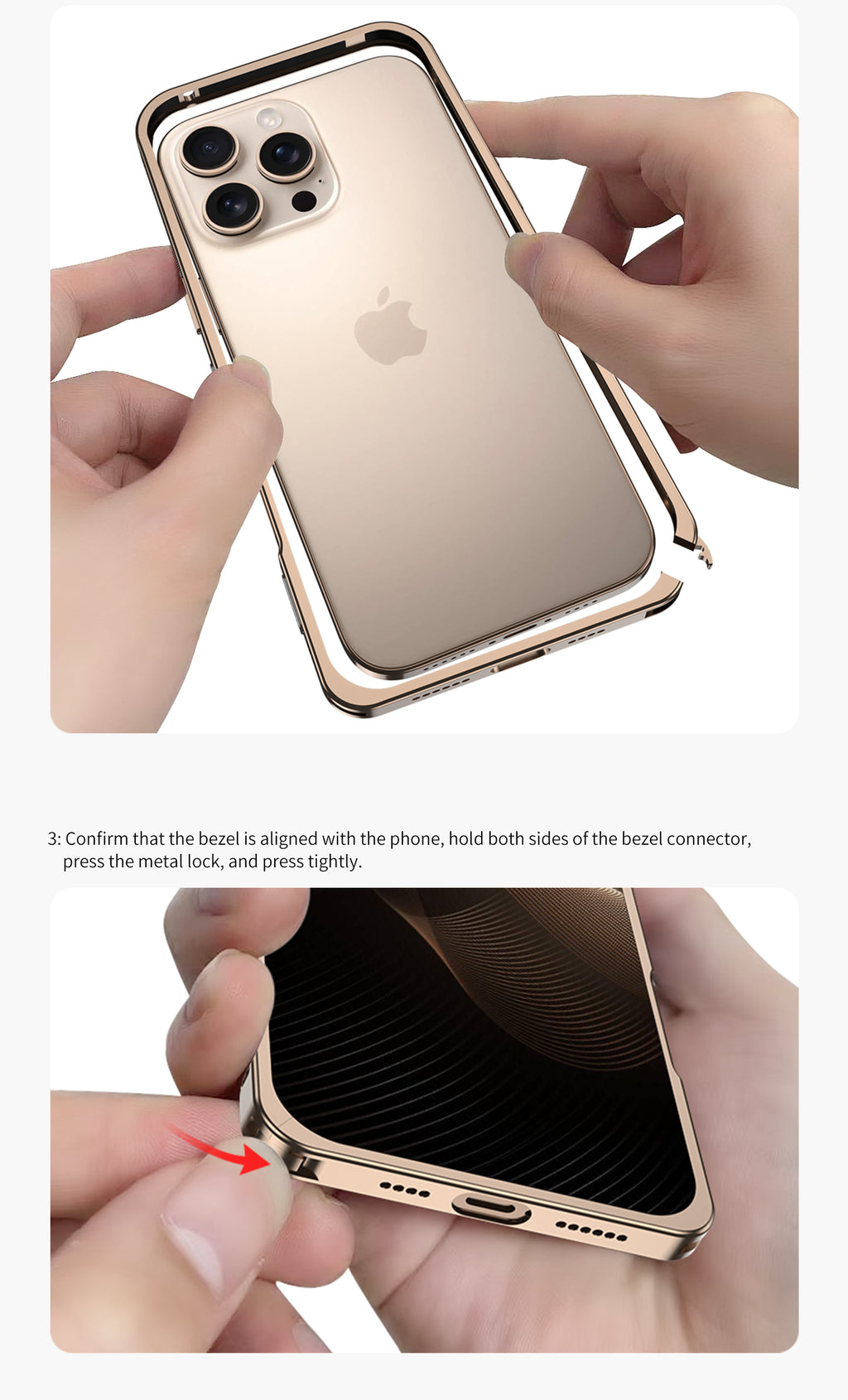 Modular Cooling Frame Case with Detachable Design - Premium Protection For iPhone