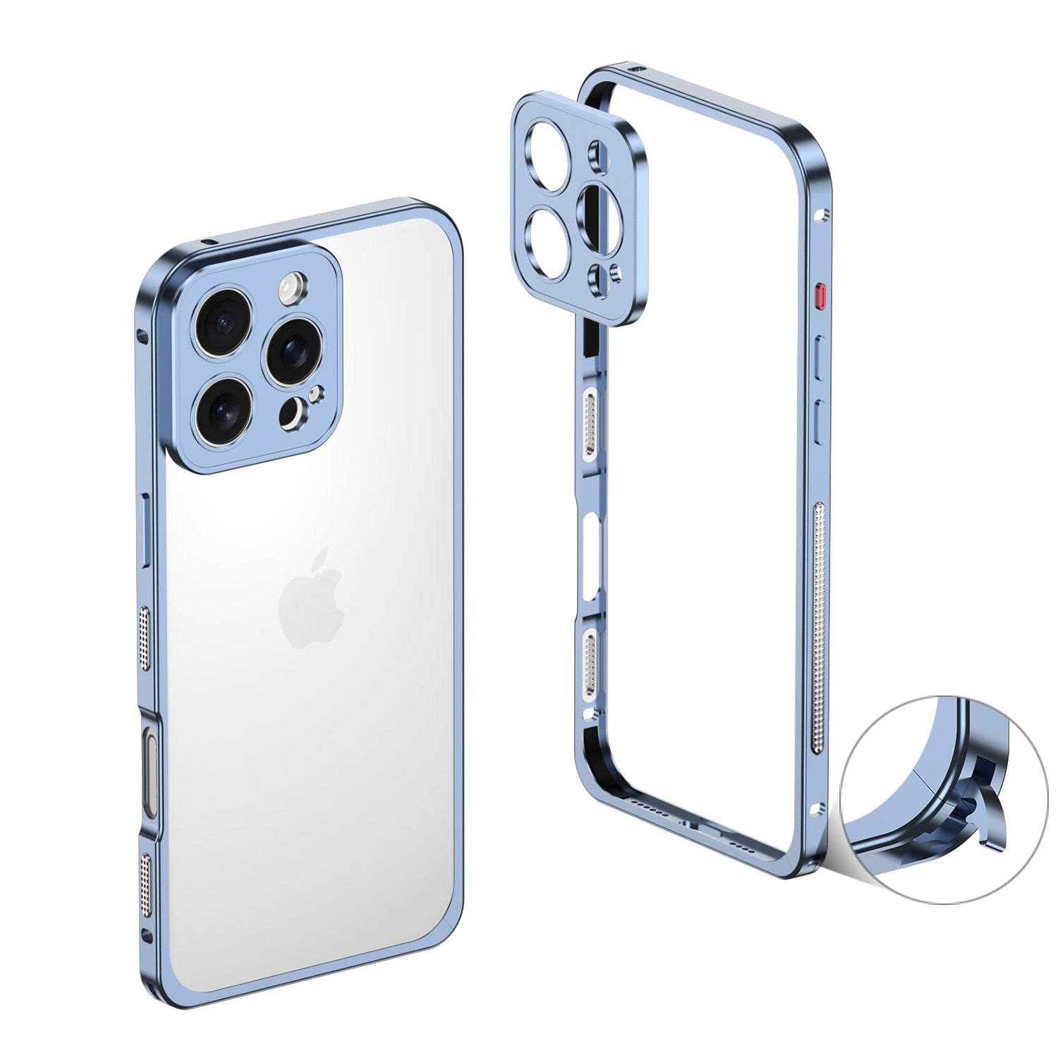 Modular Cooling Frame Case with Detachable Design - Premium Protection For iPhone