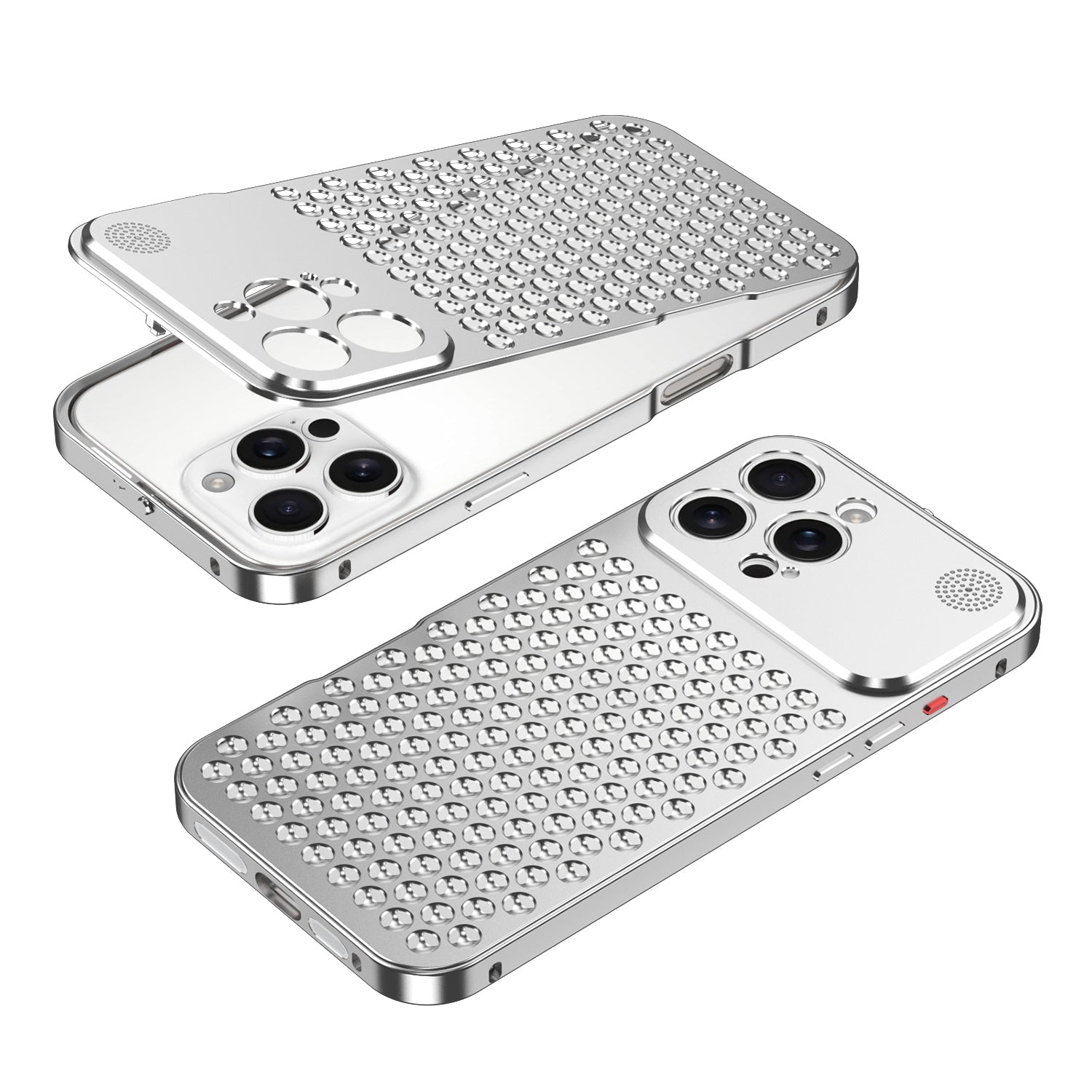 Heat Dissipation Aromatherapy Case with Ring Stand - Shockproof Protection For iPhone