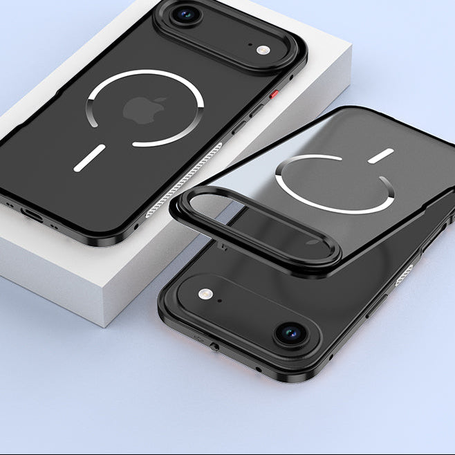 Single-sided Elastic Metal Shell - iPhone MagSafe Case For iPhone