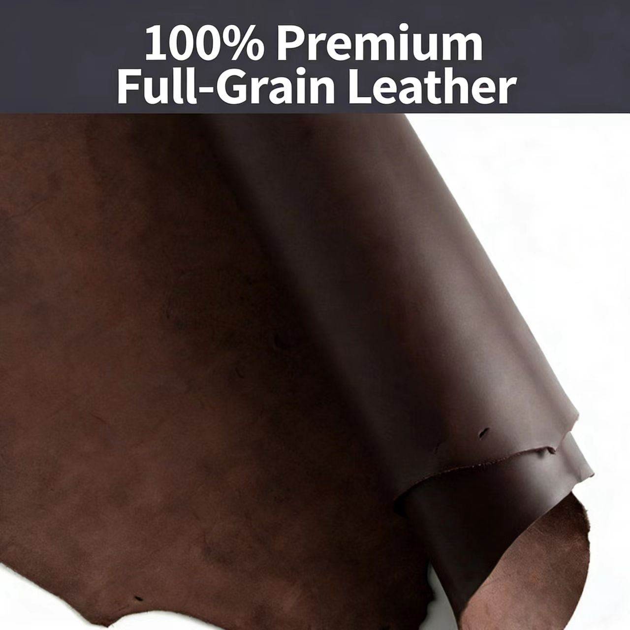 Genuine Leather AirTag Pet Collar for Large Breeds - Premium Cowhide Pet Tracker Collar