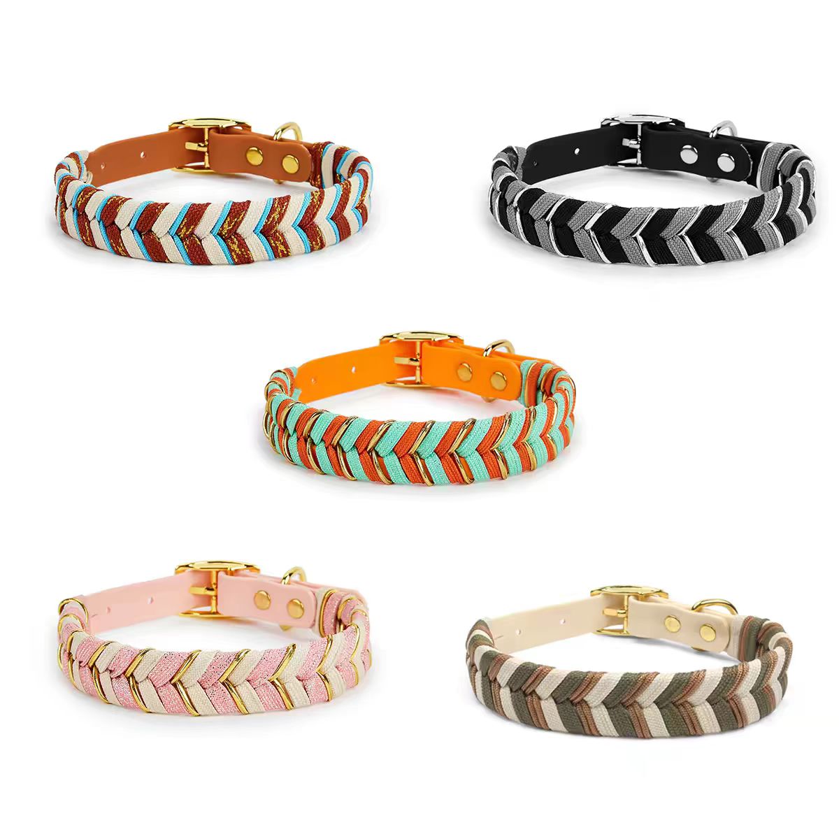 Multi-Functional Pet Leash and Collar Set - Adjustable Training Lead for Medium to Large Breeds