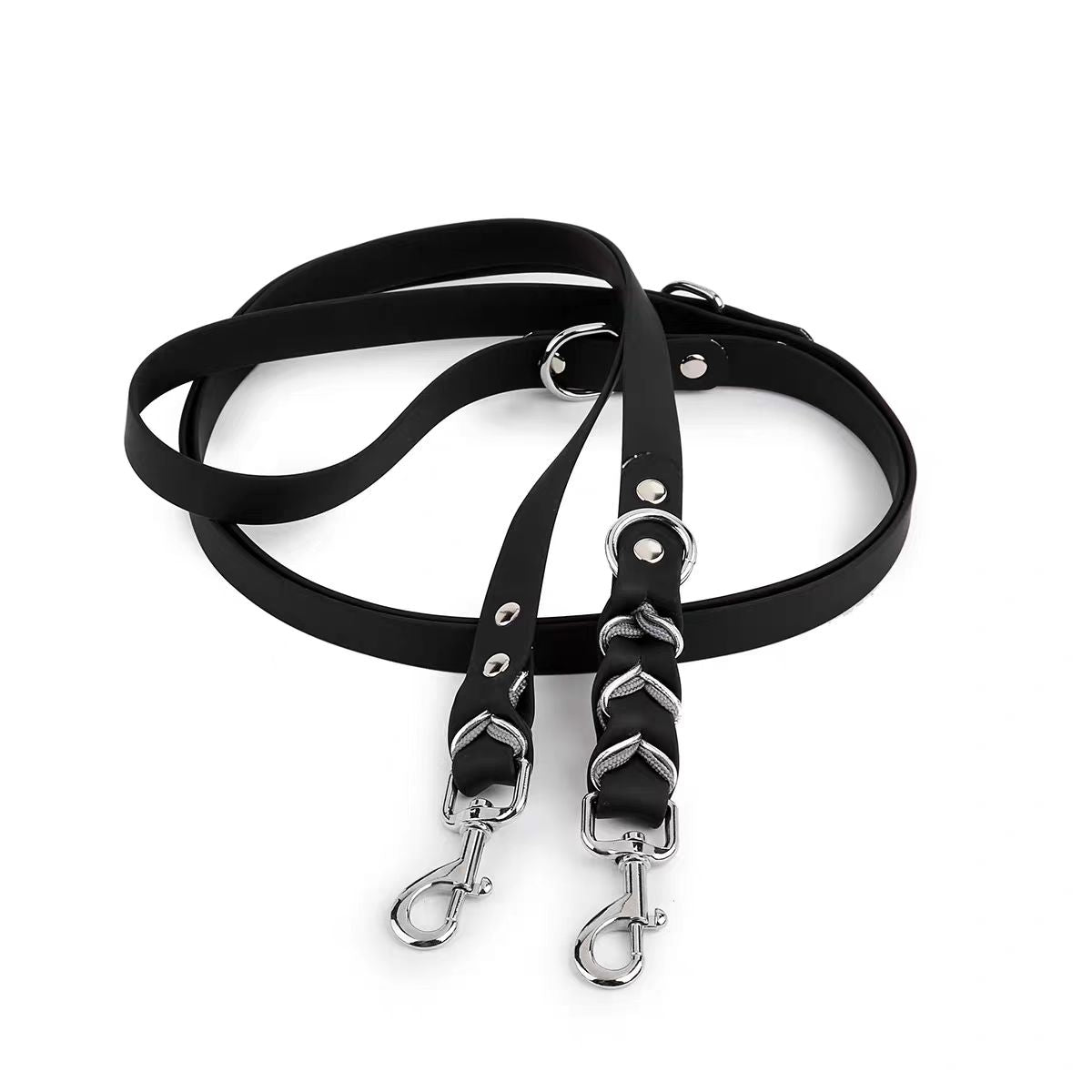 Multi-Functional Pet Leash and Collar Set - Adjustable Training Lead for Medium to Large Breeds