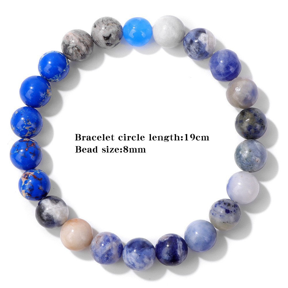 Solar System Planet Bracelet - Natural Stone Healing Crystal Bracelet