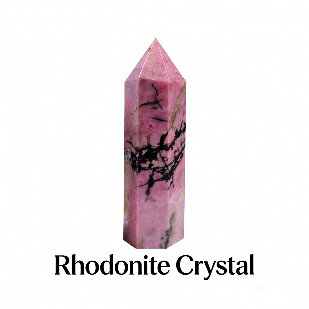 Rose Quartz Crystal Point - Romance & Love Energy