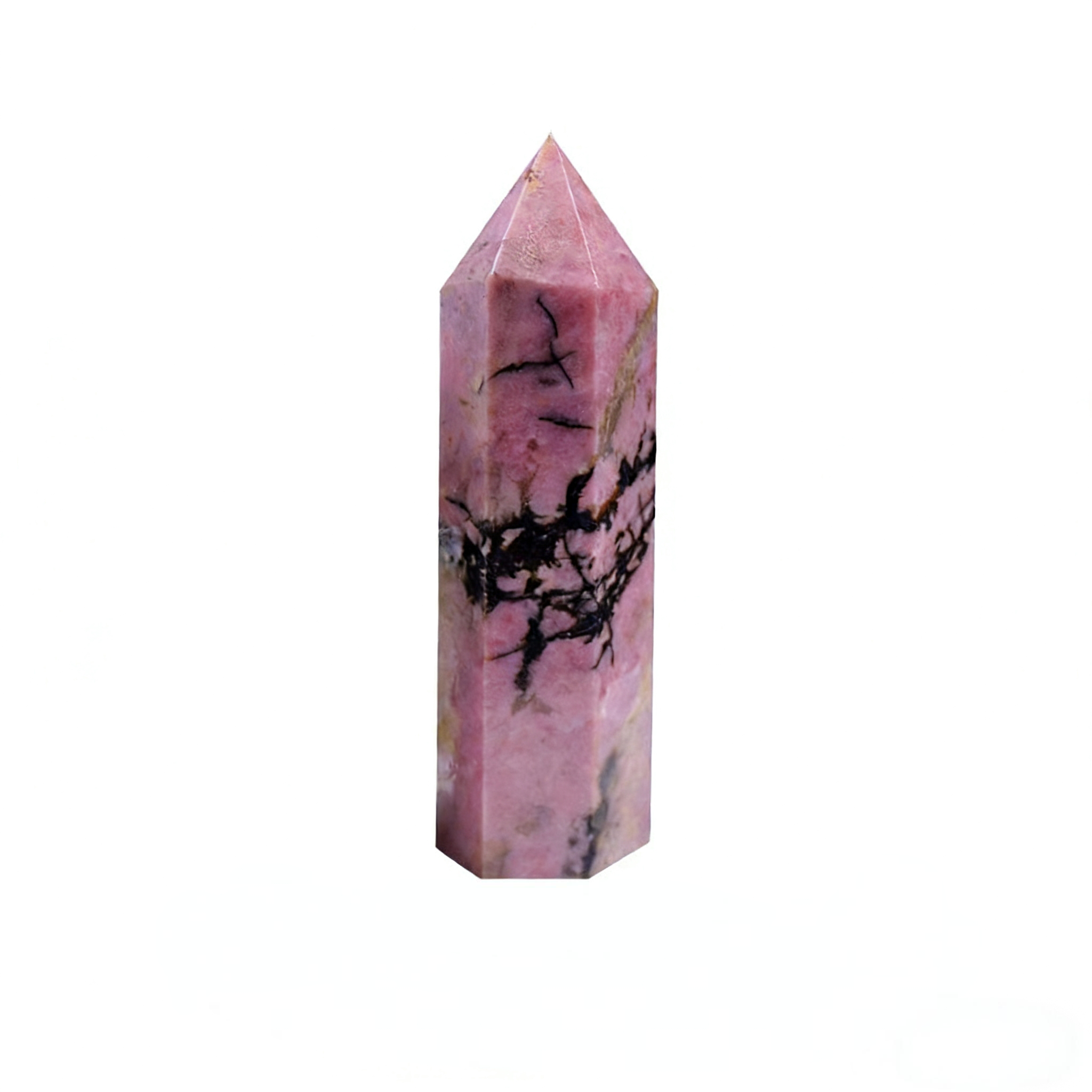 Rose Quartz Crystal Point - Romance & Love Energy