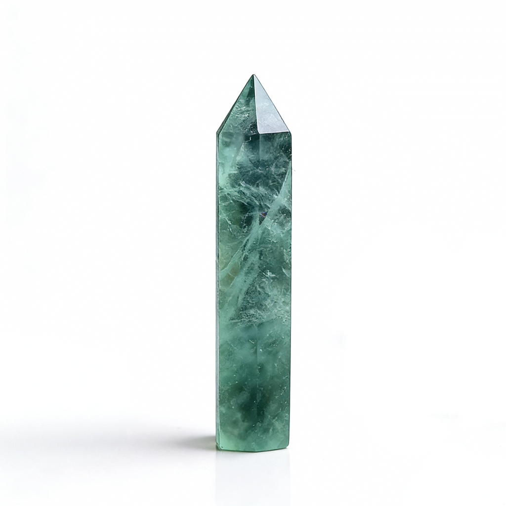 Green Crystal Collection | Natural Healing & Prosperity Stone Towers