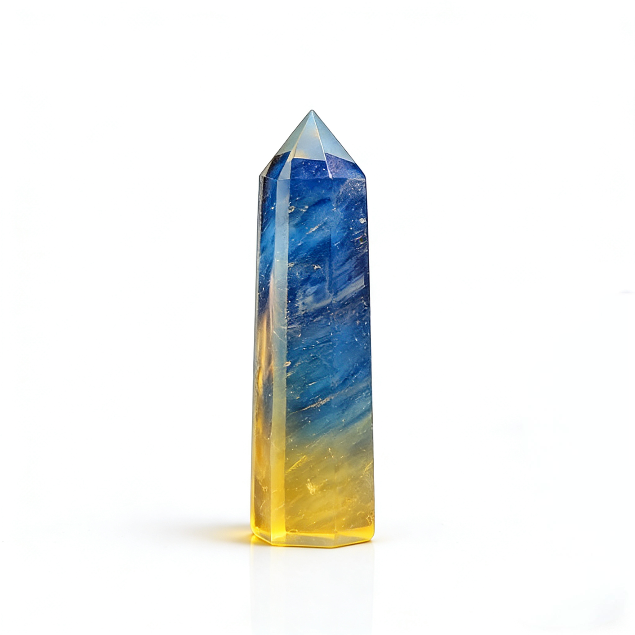 Blue Crystal Collection | Natural Calming & Communication Stone Towers